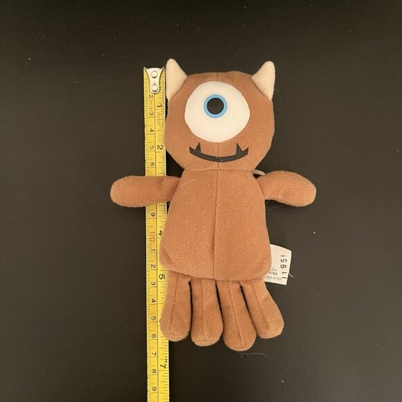 Monsters Inc Little Mikey Plush 6" Disney Pixar Hasbro 2001 Vintage Babblin Boo - Picture 5 of 5